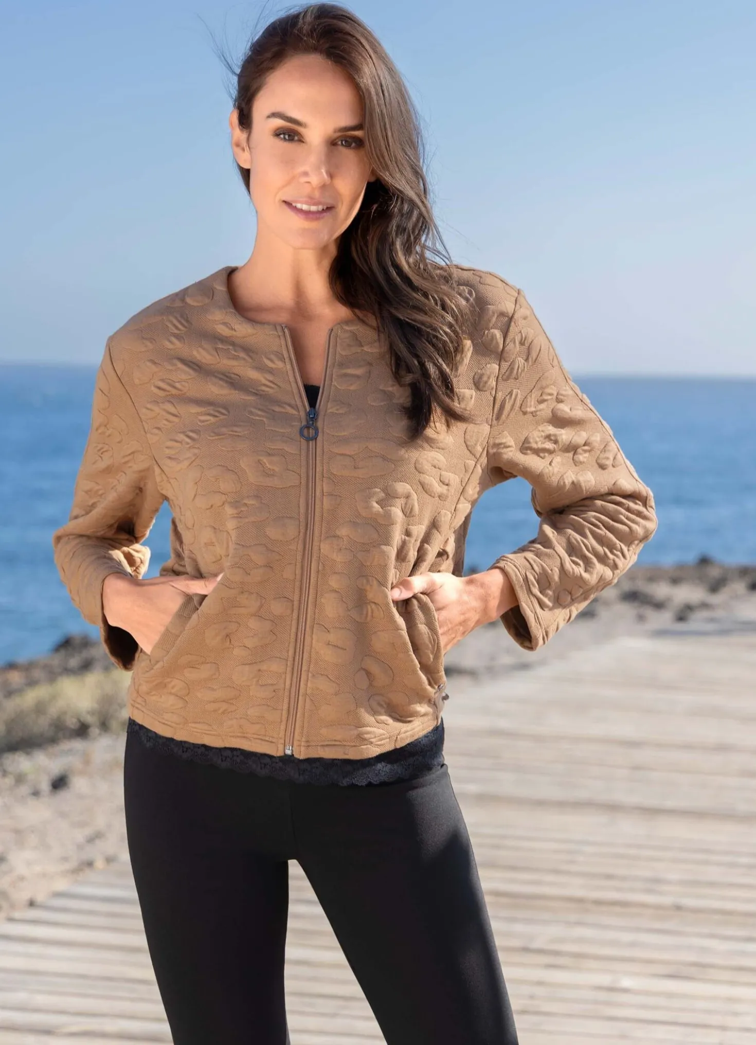 Jacke mit Seitentaschen