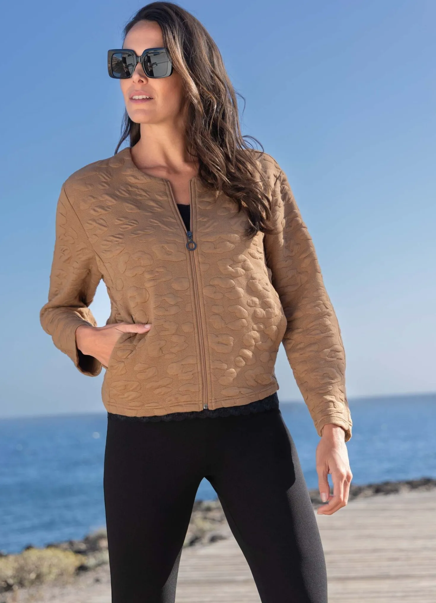 Jacke mit Seitentaschen