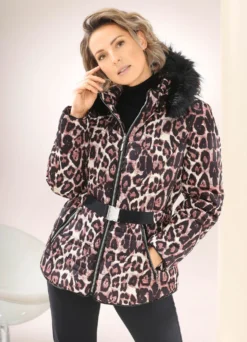 Jacke mit Stretchgürtel