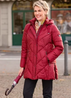 Jacke mit umschlagbaren Ärmeln