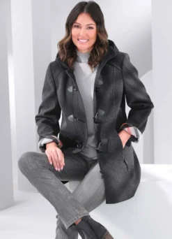 Jacke mit umschlagbaren Ärmeln