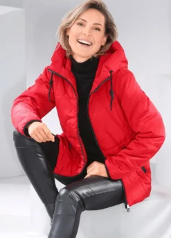 Jacke mit verlängertem Rückteil