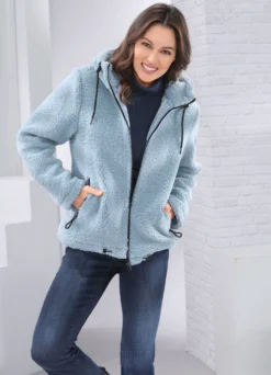 Jacke mit 2-Wege-Reißverschluss