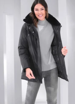 Jacke mit 2-Wege-Reißverschluss