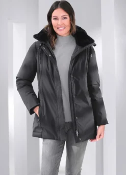 Jacke mit 2-Wege-Reißverschluss