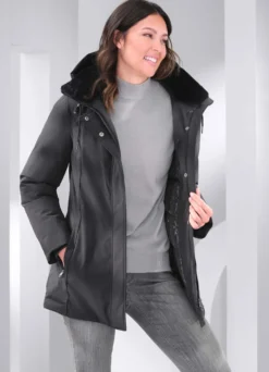 Jacke mit 2-Wege-Reißverschluss