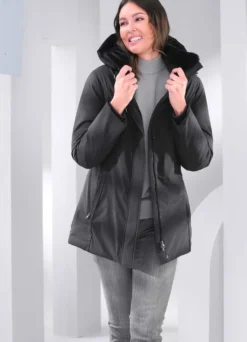 Jacke mit 2-Wege-Reißverschluss