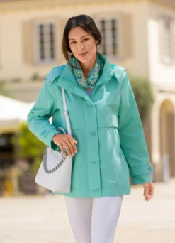 Jacke mit 2-Wege-Reißverschluss