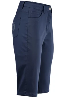 Jeans-Bermudas