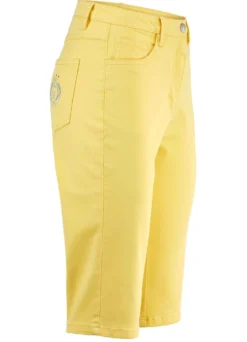 Jeans-Bermudas