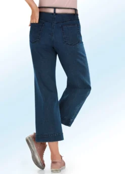 Jeans-Culotte in 5-Pocket-Form