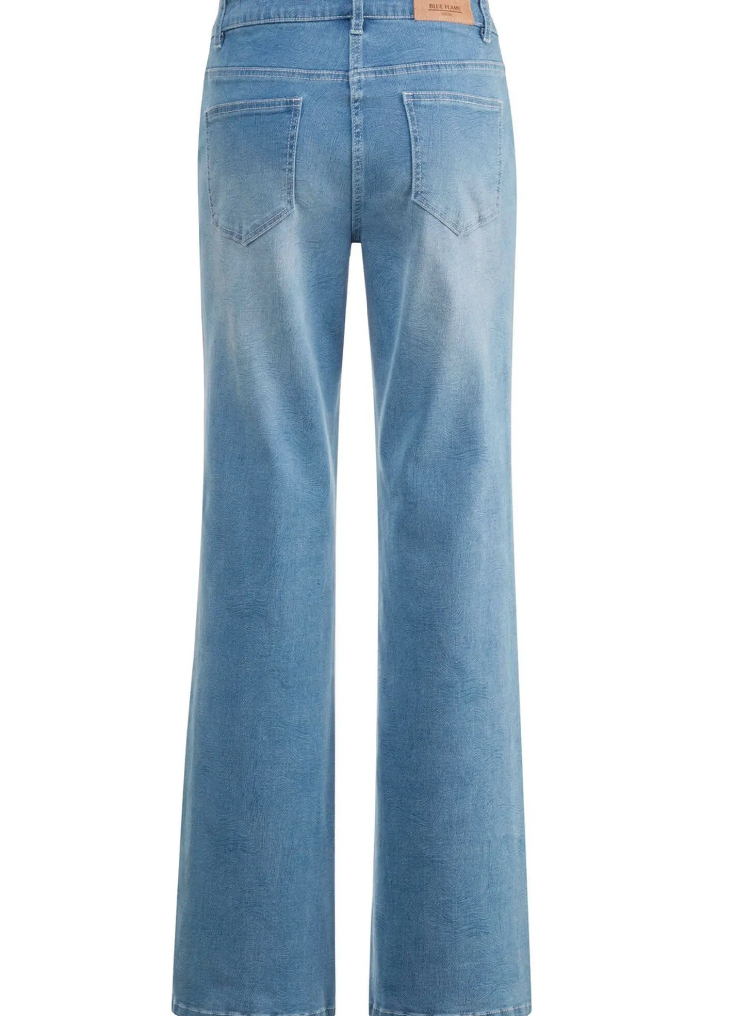 Jeans in aktueller Fingerprint-Dessinierung