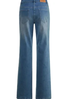 Jeans in aktueller Fingerprint-Dessinierung