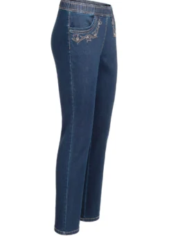 Jeans in bequemer Schlupfform