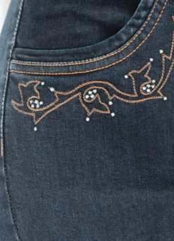 Jeans in bequemer Schlupfform