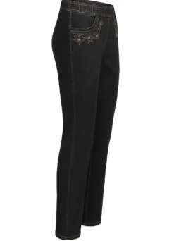 Jeans in bequemer Schlupfform