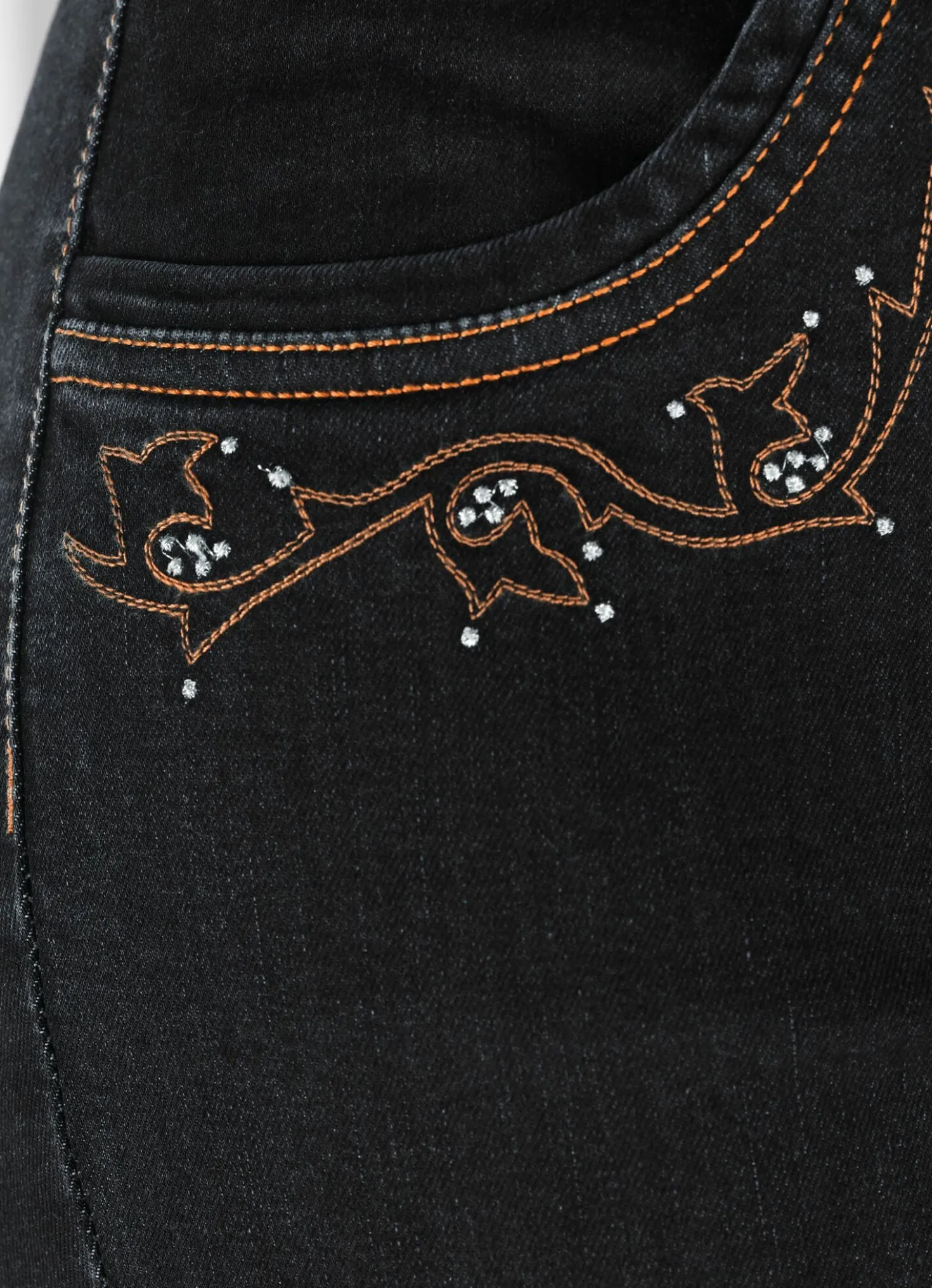 Jeans in bequemer Schlupfform