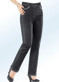 Jeans in komfortabler Schlupfform