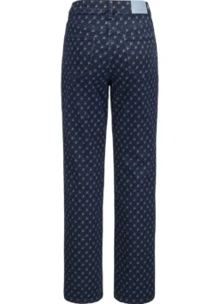 Jeans in modischer Dessinierung