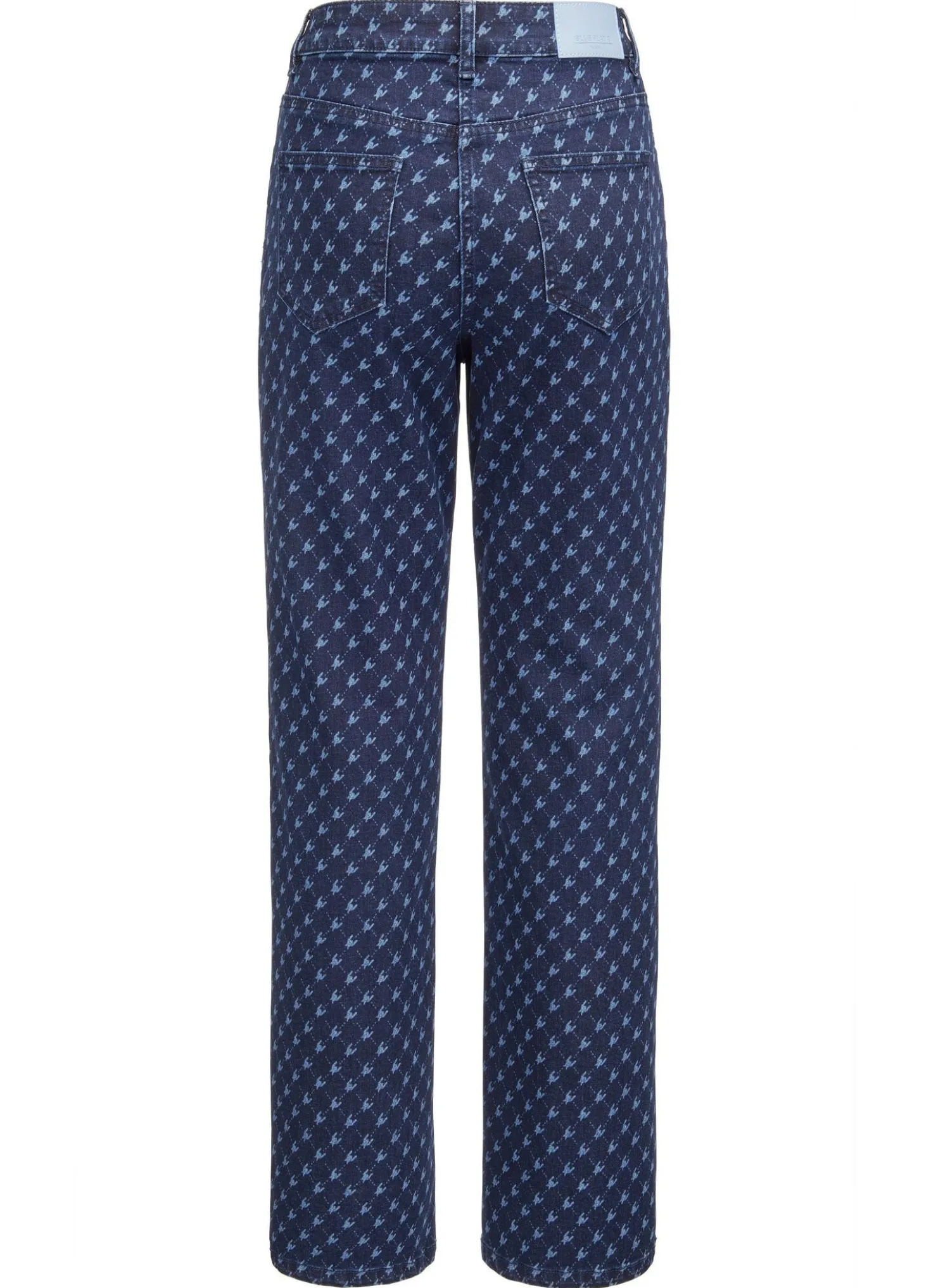 Jeans in modischer Dessinierung