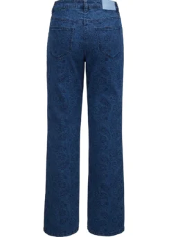 Jeans in Paisley-Dessinierung