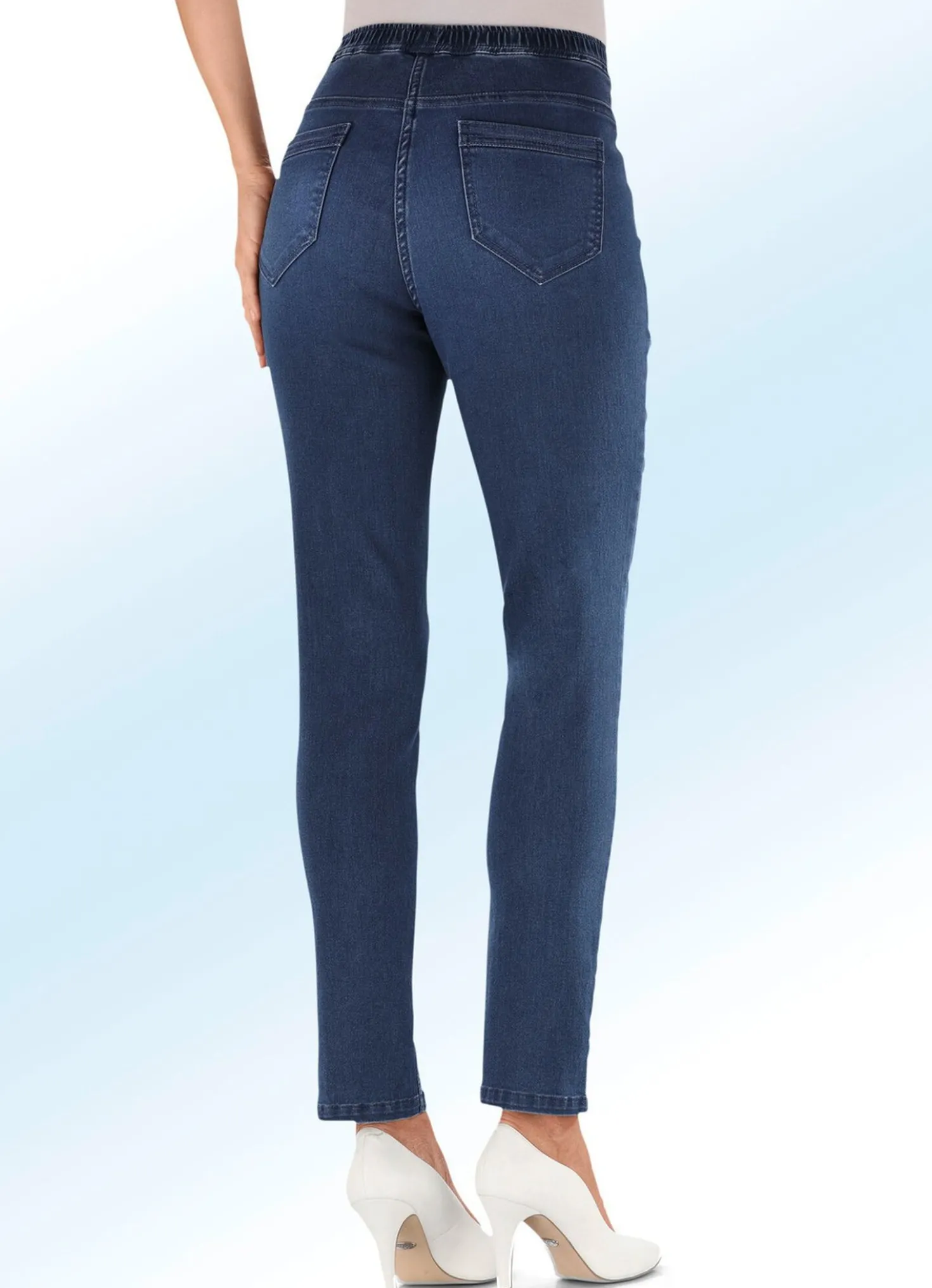 Jeans in Schlupfform