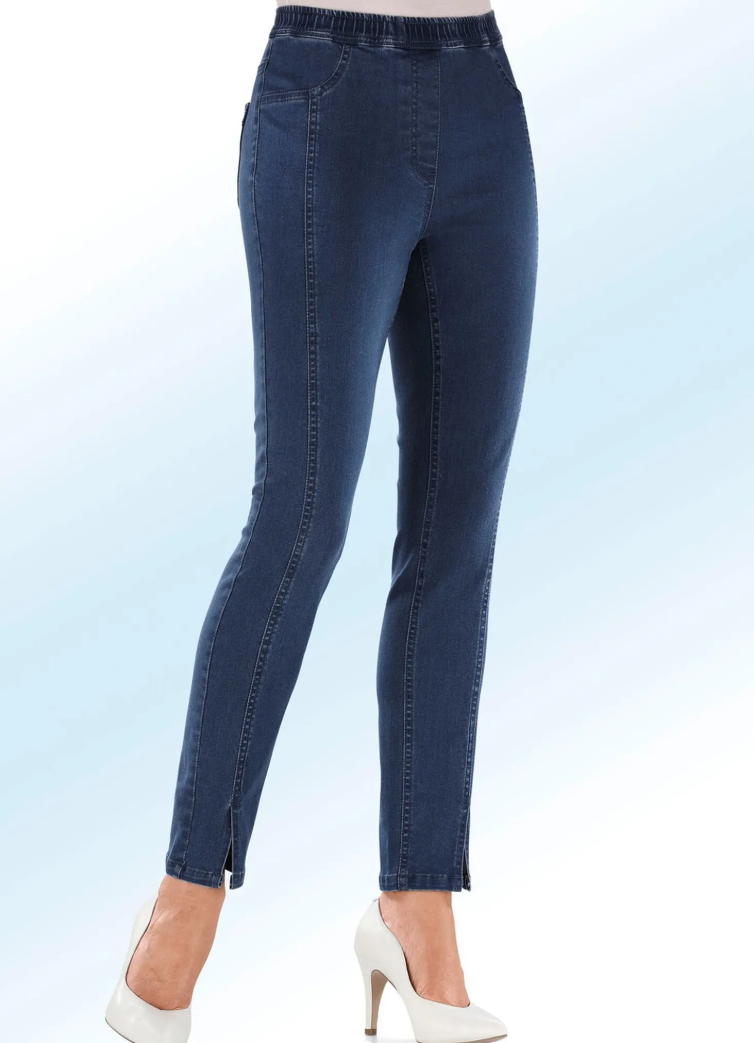 Jeans in Schlupfform