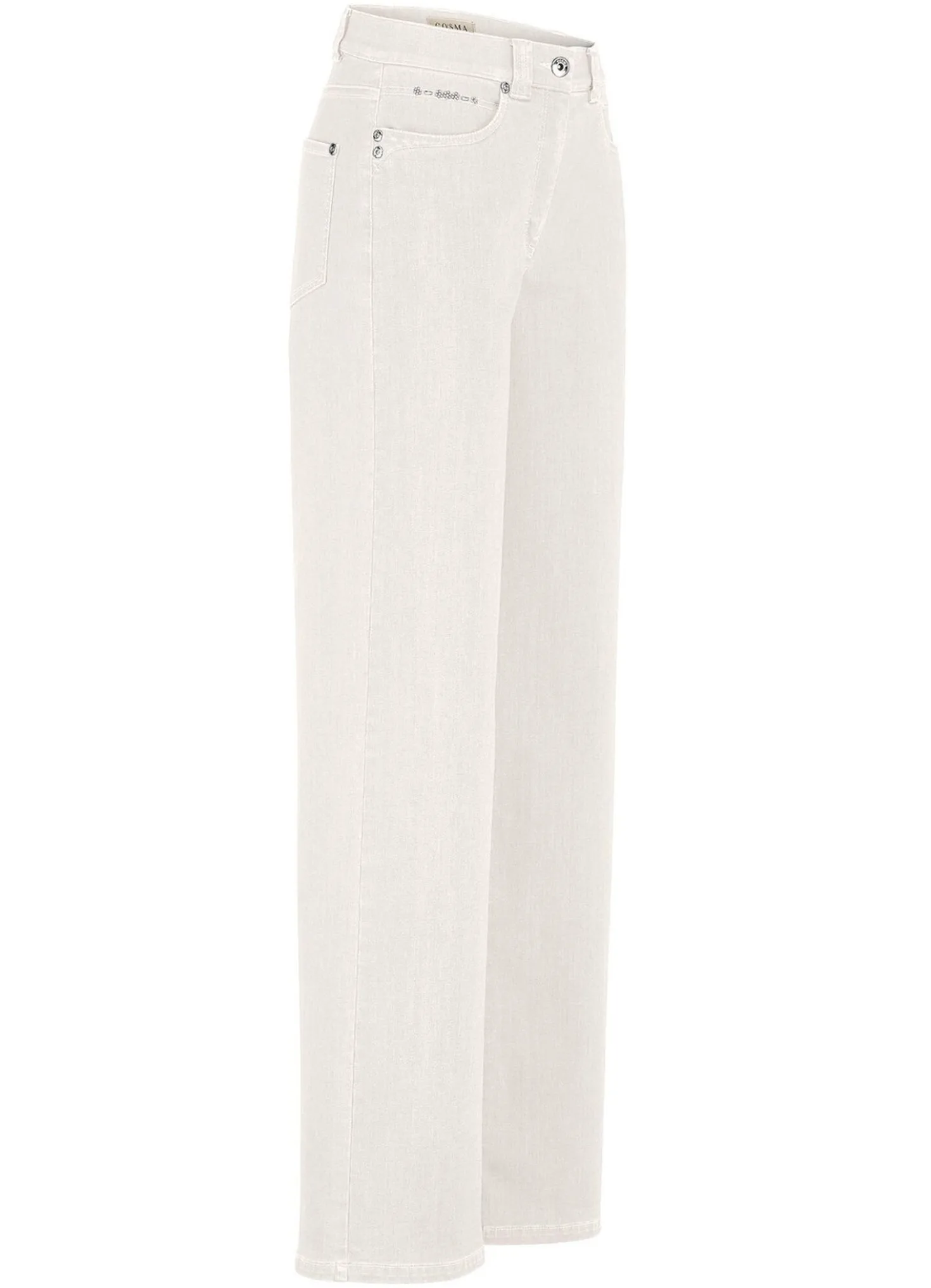 Jeans mit dezenter Strasszier