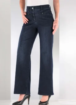 Jeans mit modisch weitem Bein