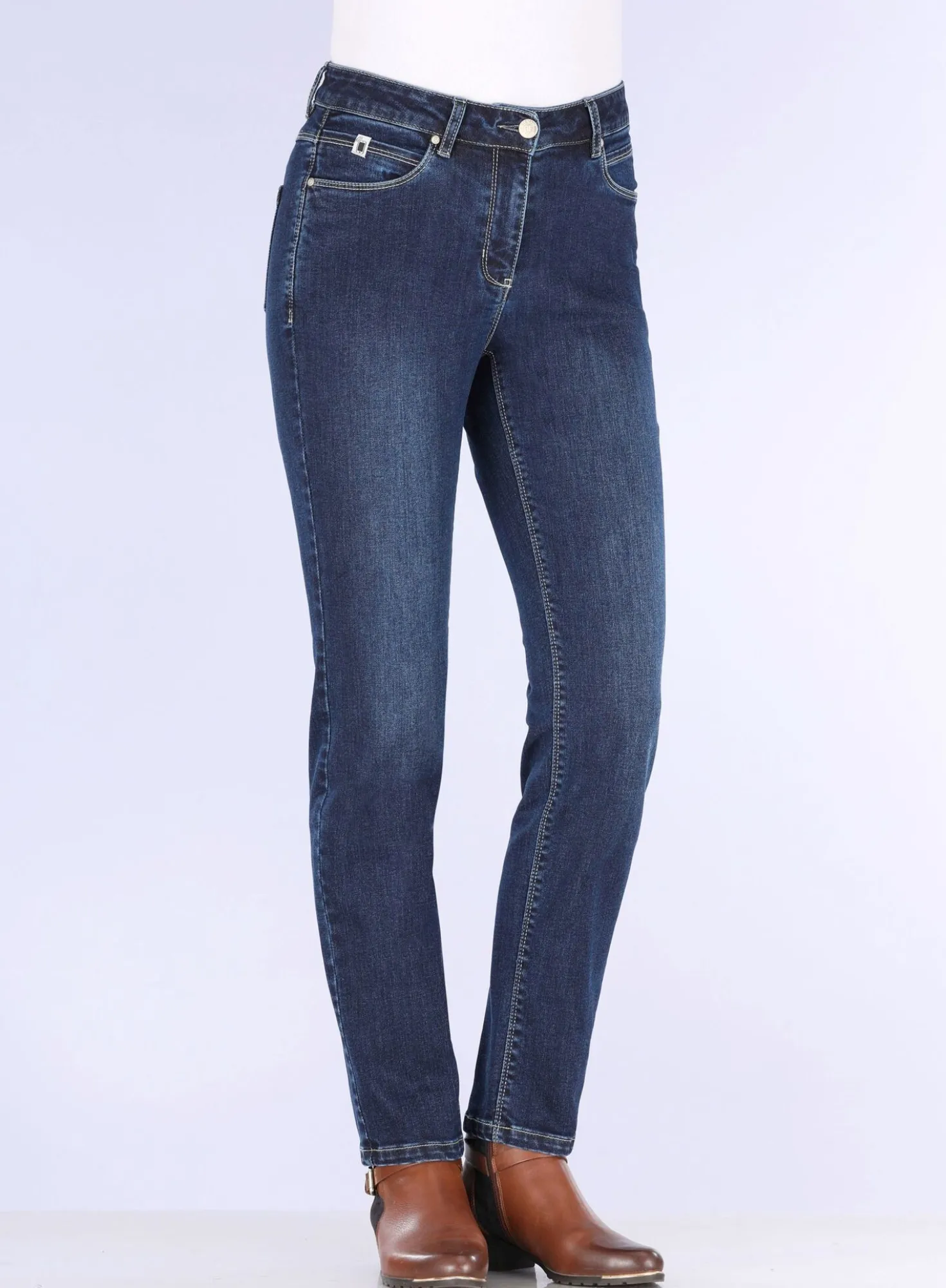 Jeans mit praktischer Handytasche
