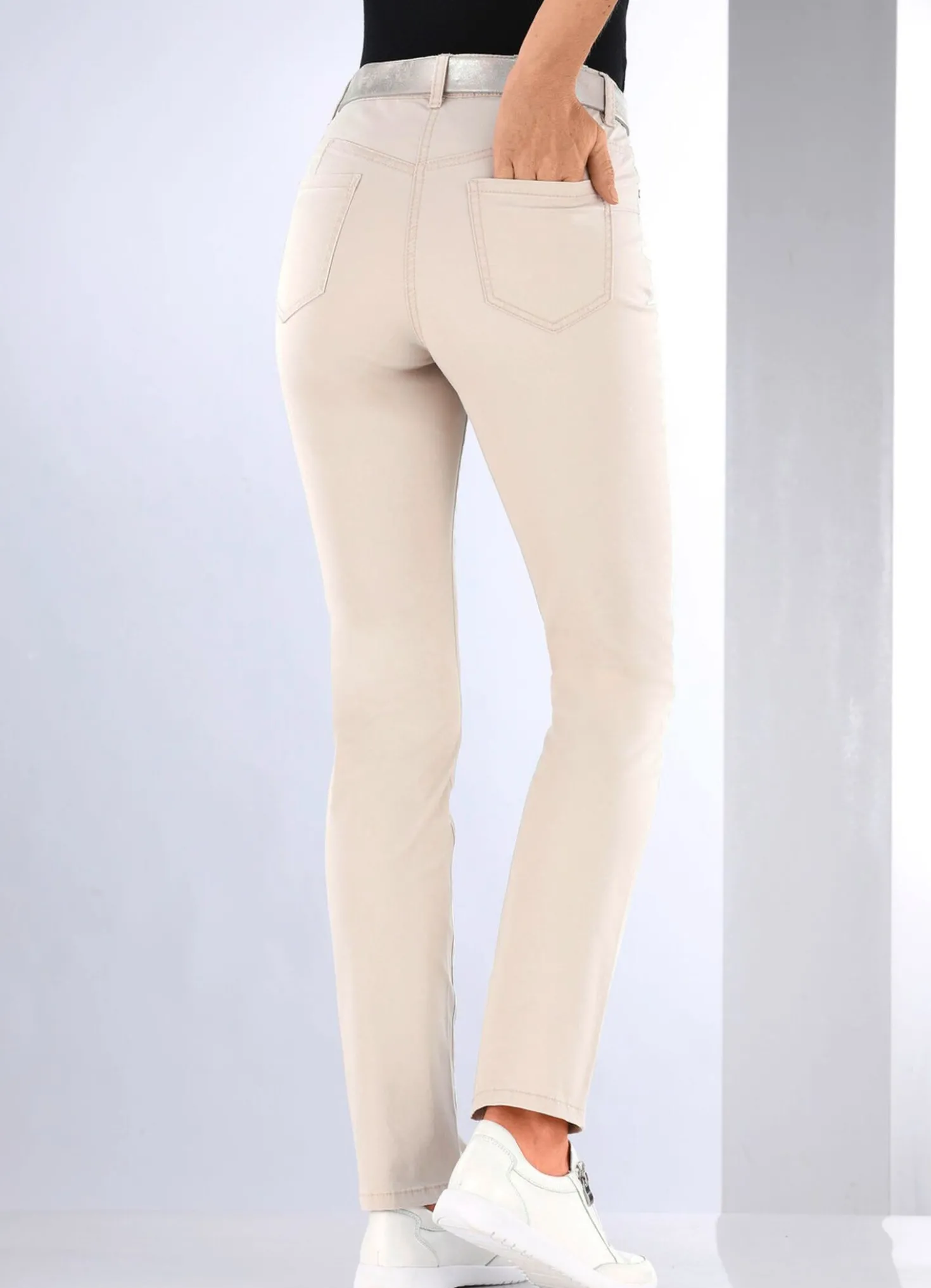 Jeans mit Push-up-Effekt