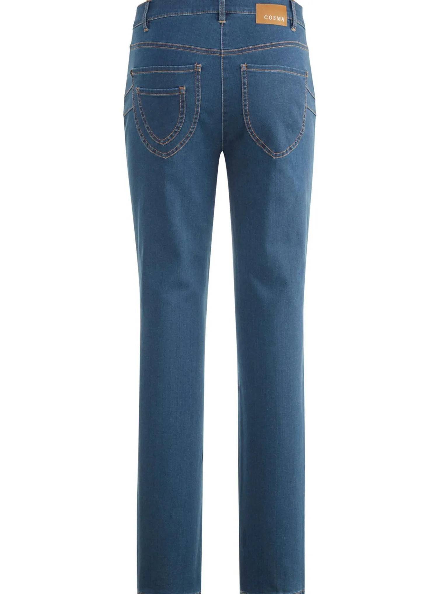 Jeans mit raffinierter Taschenlösung