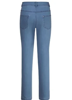 Jeans mit schöner Stickerei