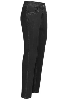 Jeans mit Strasssteinchen