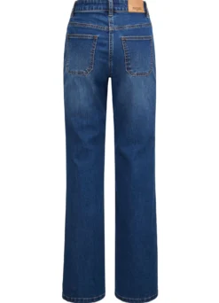 Jeans mit weitem Beinverlauf