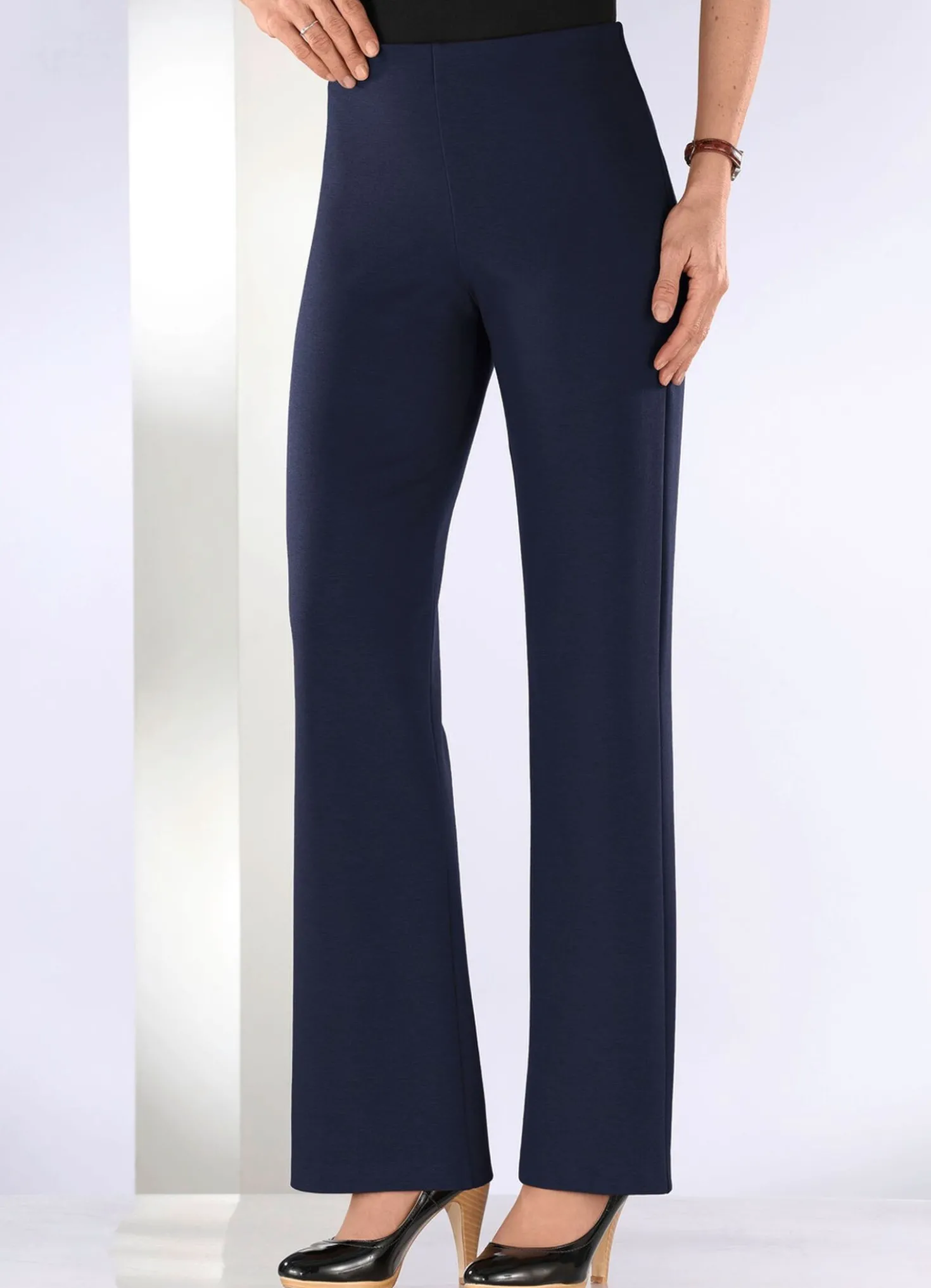 Jerseyhose mit ausgestellter Fußweite