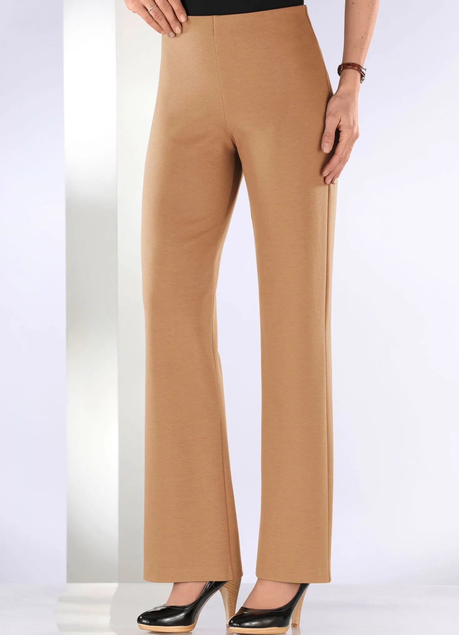 Jerseyhose mit ausgestellter Fußweite