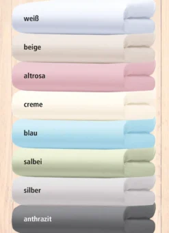 Jersey-Stretch-Elasthan-Spannbetttücher Excellent von Florella