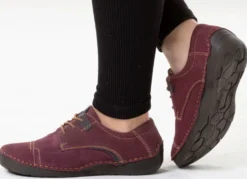 Josef Seibel, klassische Damen-Schnürschuhe, Weite G, mit herausnehmbarem Fußbett