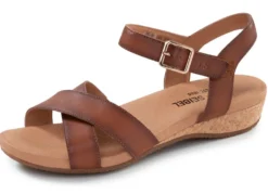 Josef Seibel, leichte Damen-Sandalen, Weite G, aus Leder