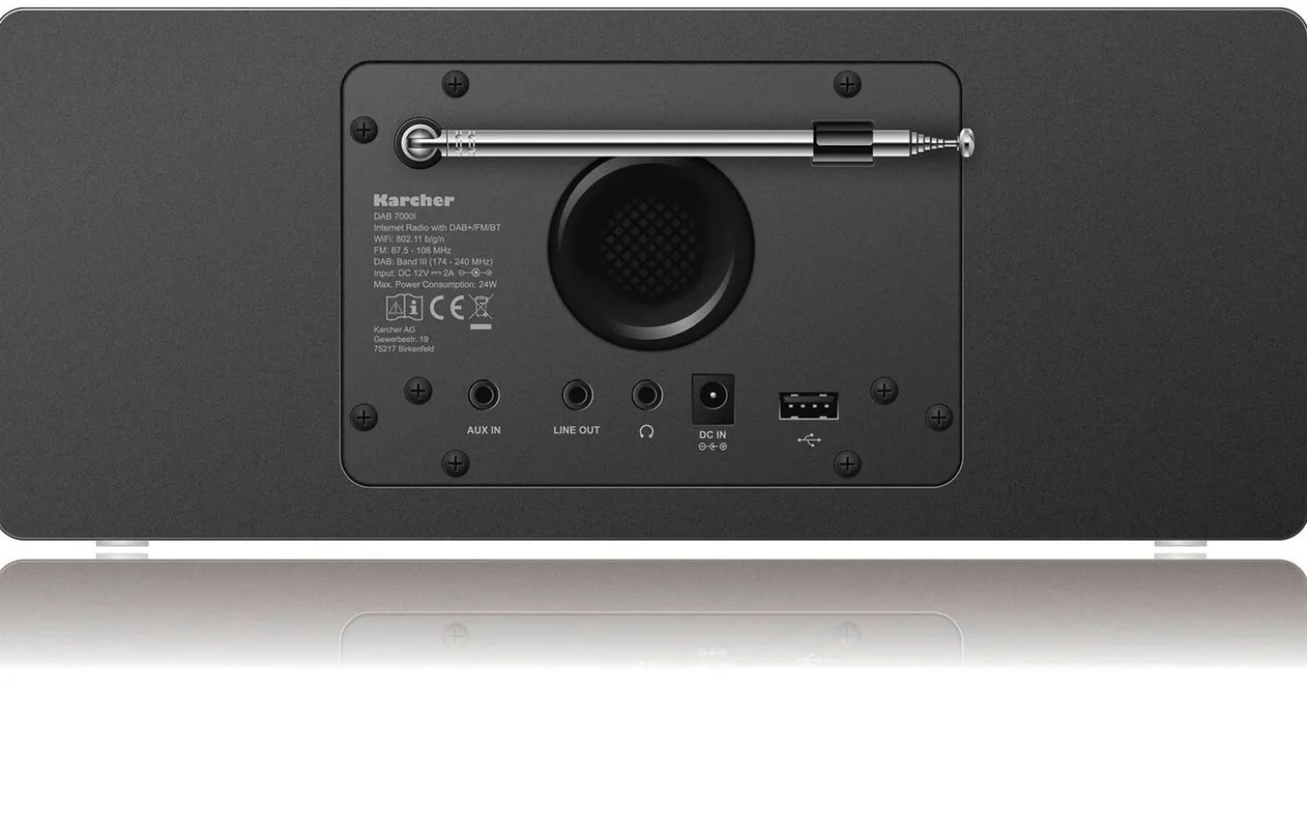"Karcher" DAB 7000i Internetradio mit WLAN