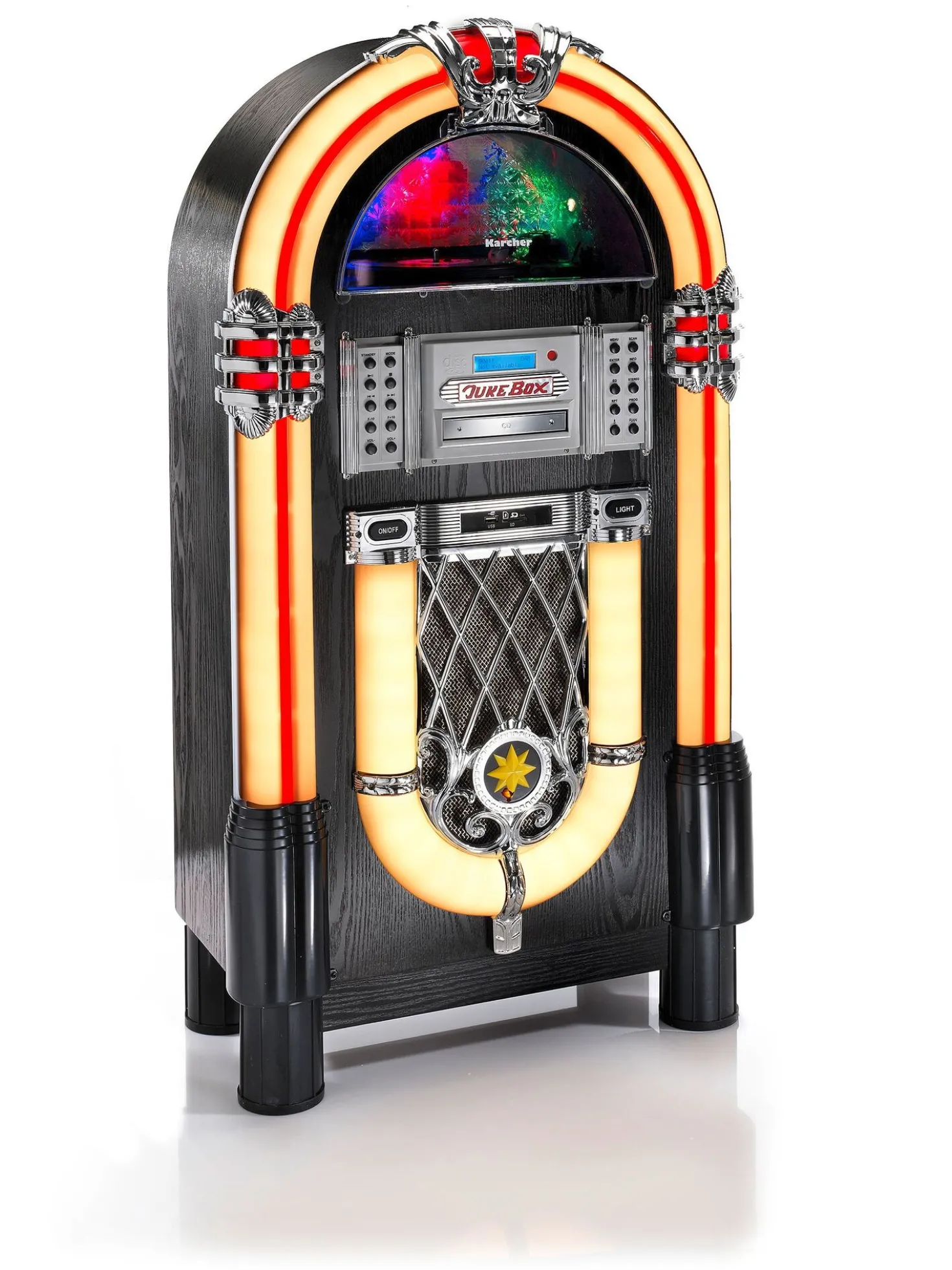 Karcher JB6608D Plattenspieler-Jukebox mit DAB+