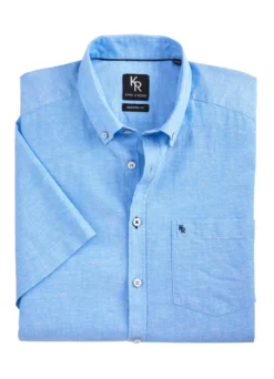 "King's Road"-Hemd mit Button-Down-Kragen in 4 Farben