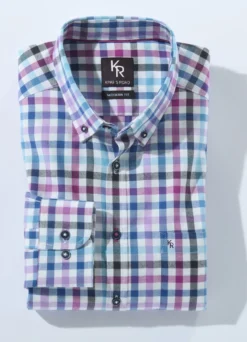 "King's Road"-Hemd mit Button-Down-Kragen
