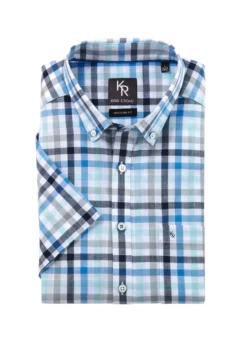"King's Road"-Hemd mit Button-Down-Kragen in 4 Farben