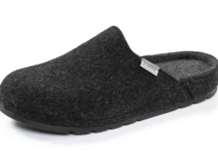 Klassische Herren-Haussschuhe, aus Wollfilz