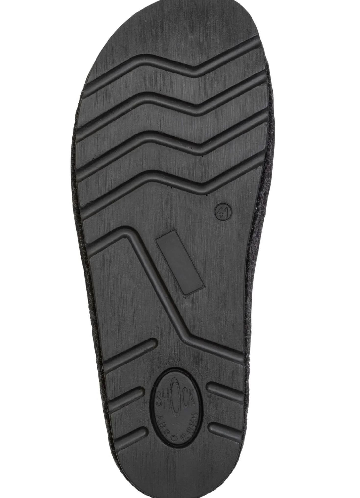 Klassische Herren-Haussschuhe, aus Wollfilz
