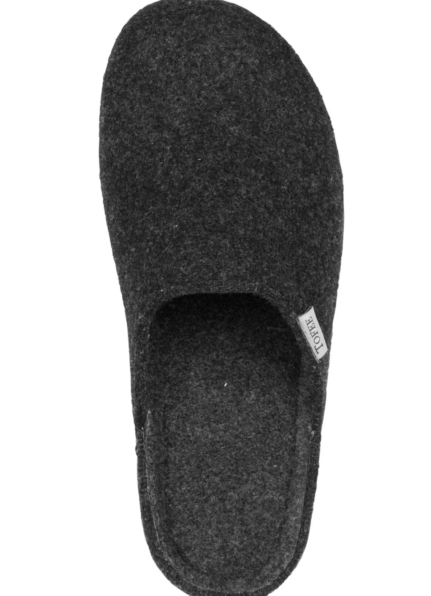 Klassische Herren-Haussschuhe, aus Wollfilz