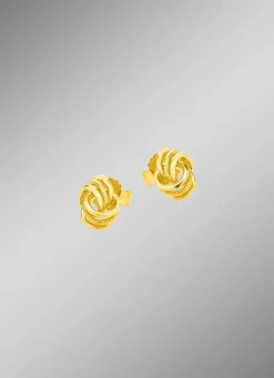 Klassische Knoten-Ohrstecker