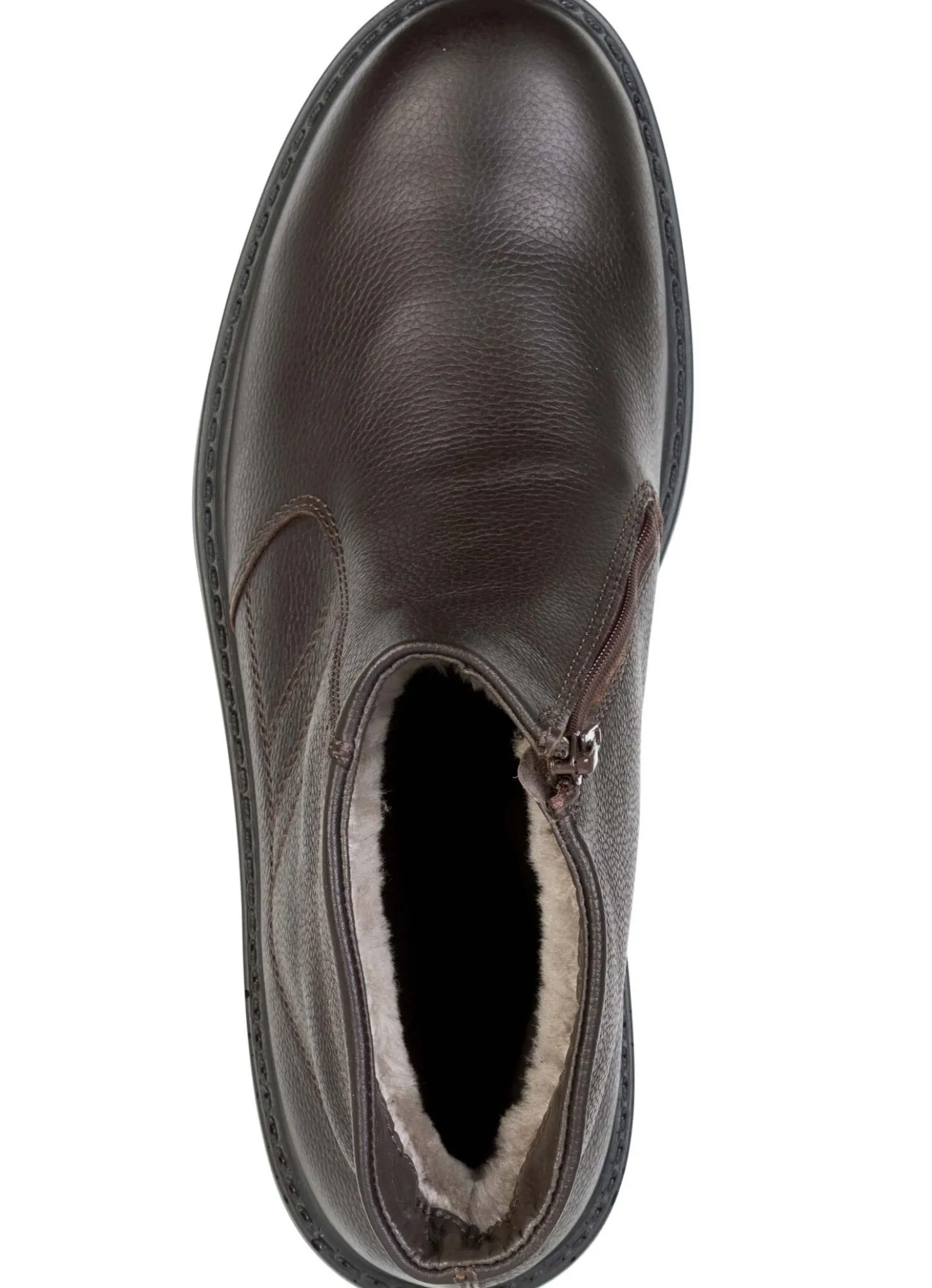 Klassische Stiefeletten, Winterschuhe, Weite H, mit Lammfell